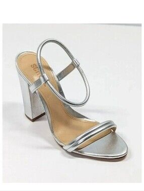 Schutz Pincesa Metallic High-Heel Sandal